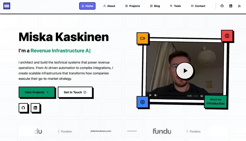 I Built My Entire Portfolio Website in One Day Using AI - Here's How You Can Too