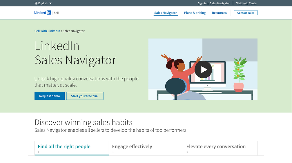 LinkedIn Sales Navigator cover
